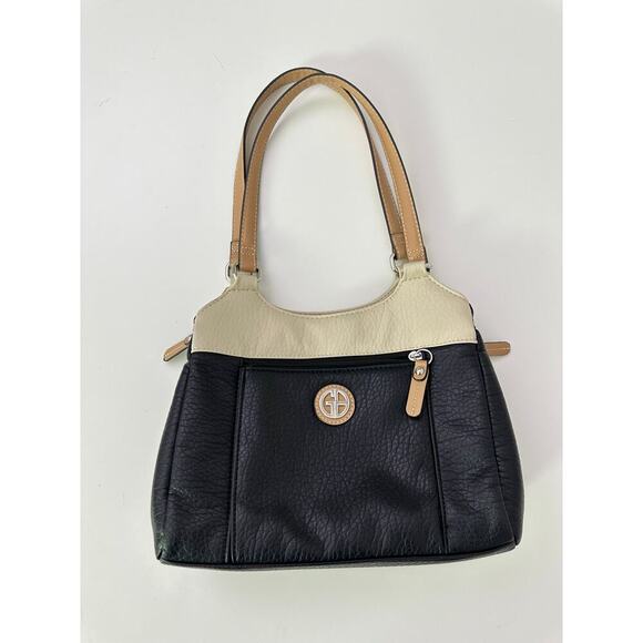 Macy's Giani Bernini pebbled poster tote bag - Picture 2 of 6